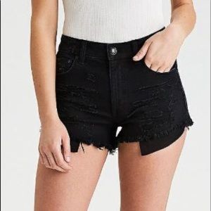 AMERICAN EAGLE BLACK SHORTS